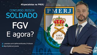 FGV  Prova 07042024  E agora  Soldado PMERJ 2023 LIVE [upl. by Schriever234]