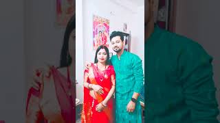 sidur khela red colour saree pore ready holamshortssubhopriyq vlog [upl. by Kakalina]