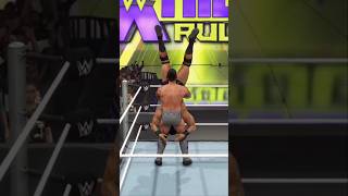 CM Punk piledriver wwe wrestlingshowdown cmpunk drewmcintyre [upl. by Shirl464]