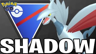 I LOVE Using SHADOW SKARMORY in the Great League for Pokemon GO Battle League [upl. by Nnaarual]