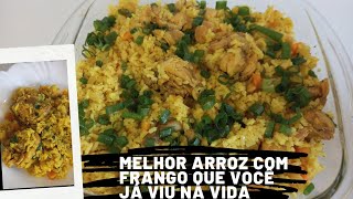 como fazer galinhada simples com arroz [upl. by Ardy224]