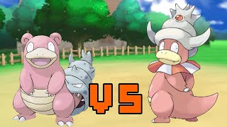 Slowbro vs Slowking  SPORE [upl. by Anoved]