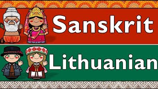 INDOEUROPEAN SANSKRIT amp LITHUANIAN [upl. by Boatwright682]