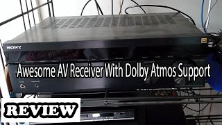 Sony STR DH790 Review  Awesome AV Receiver With Dolby Atmos Support [upl. by Einalam]