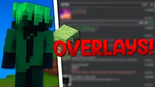 Top 5 best PvP and Sky overlays for Minecraft bedrock [upl. by Nathanil744]