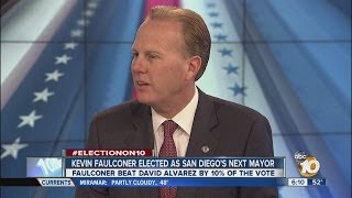 Faulconer excited to begin mayoral term [upl. by Kumagai]