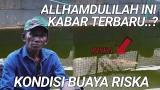 KUNJUNGANKABAR TERBARU BUAYA RISKA DI TABANG ZOOAMBO MELEPAS RINDU [upl. by Watanabe156]