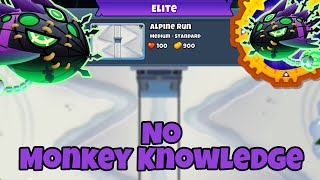 Elite Lych Tutorial  No Monkey Knowledge  Alpine Run BTD6 [upl. by Gabriele]