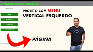 COMO CRIAR A TELA DE PESQUISAR NO BANCO DE DADOS  PROJETO MENU VERTICAL [upl. by Aysahc]