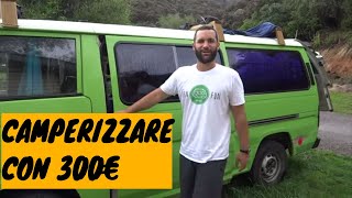 Come ho camperizzato un van con 300 euro  ep1 [upl. by Cita]