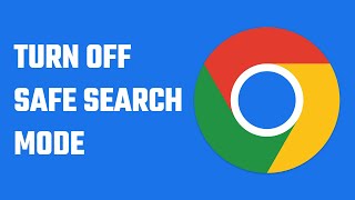 How to turn off safe search mode on google Windows [upl. by Rramed158]