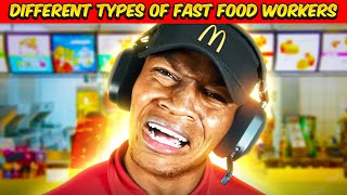 Different types of Fast Food Workers w DarrylMayes [upl. by Revlys28]