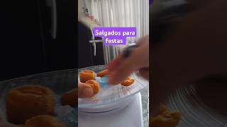 Salgados para festa de 15 g com massa de batata [upl. by Oigres39]