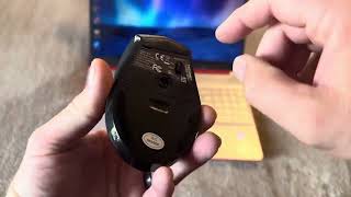 Unboxing Usage Setup and Issues of Tecknet Wireless Mouse [upl. by Litton]