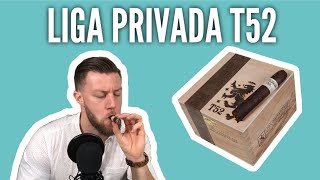 Drew Estate Liga Privada T52  Cigar Review [upl. by Aelhsa]