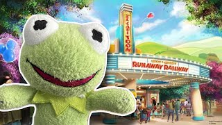 KERMIT Goes On Mickey And Minnies Runaway Railway [upl. by Incrocci]