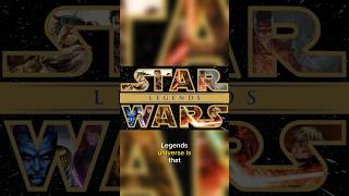 The greatest fact about Star Wars Legends starwars shorts [upl. by Arraic]