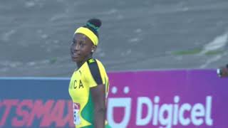 CARIFTA49 4x100m Relay U17 Girls Final  Day 2  SportsMax TV [upl. by Nadiya994]