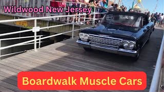 Wildwood NJ Car Show Boardwalk Ramp Exit Cruise [upl. by Bullard661]