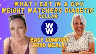 What I eat in a day Low carb and Weight Watchers Diabetic [upl. by Oeak]