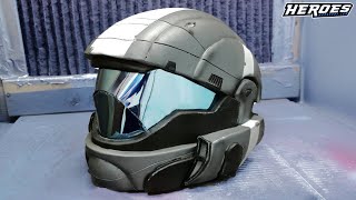 ODST Helmet Build  Halo 3  EVA Foam [upl. by Ailuj]