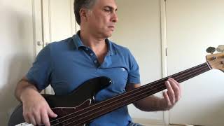 This guy’s in love with you  Herb Alpert bass cover [upl. by Melan]