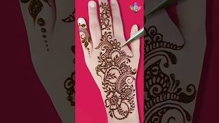 Mahadir Dijain Very Beautiful  Mehndi Ka Design  Mehndi Shorts [upl. by Ilagam]