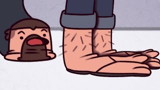 Jacksepticeye is DISGUISTED by this mans toes animation [upl. by Hunfredo]