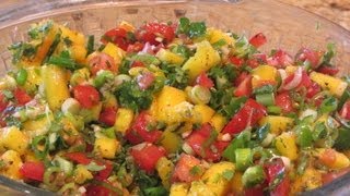 Fresh Mango Salsa [upl. by Yellac]