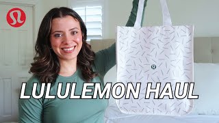 LULULEMON TRYON HAUL  transitional pieces for fall [upl. by Eseryt809]