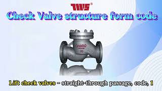 Check valve structure code [upl. by Mclyman]