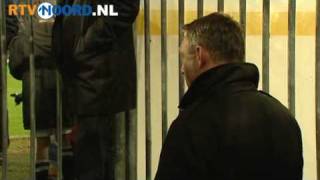 Ron Jans in de spelerstunnel Heerenveen  FC Groningen [upl. by Ellehcam918]