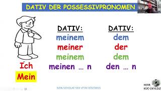 A2  LEKTION 24  DATIV DER POSSESSIVPRONOMEN [upl. by Essie797]