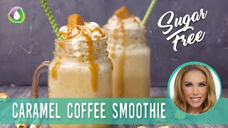 Salted Caramel Iced Coffee Smoothie Recipe  Protein Treats by Nutracelle [upl. by Obola670]