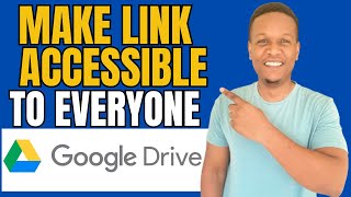 How To Make Google Drive Link Accessible To Everyone [upl. by Enirahtak]