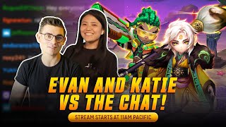 1st Stream of 2024  Evan and Katie vs the CHAT [upl. by Atiana]