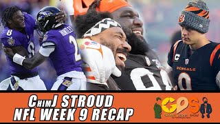 Bow Down to The AFC North NFL Week 9 Recap [upl. by Hanzelin]