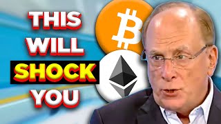 BlackRock CEO Larry Fink This Crypto News Will SHOCK You [upl. by Adrial250]