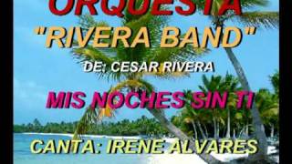 quotMIS NOCHES SIN TIquot  CANTA IRENE ALVARES CON LA ORQUESTA RIVERA BAND [upl. by Nnylrats]