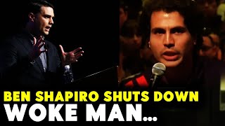 Ben Shapiro Makes Woke Man Rage Quit In Debate  MM [upl. by Say]