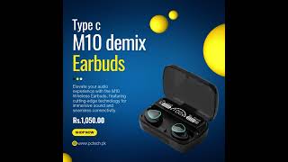 M10 demix type c Earbuds [upl. by Ehtylb]