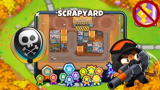 Scrapyard Apopalypse Guide  No Monkey Knowledge  BTD 6 2023 Updated 4K [upl. by Daffi]