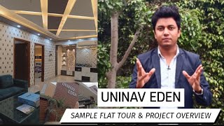 Uninav Eden  Ready To Move Flats In Rajnagar Extension  Project Overview amp Sample Tour Uninaveden [upl. by Fabria]