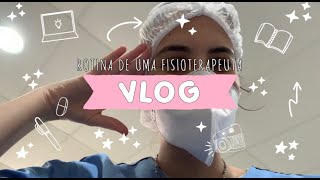 VLOG 2  Rotina de uma fisioterapeuta na UTI [upl. by Elleb]