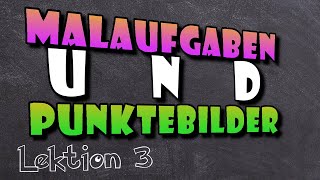 Mathematik Grundschule  Malaufgaben mit Punktebildern darstellen  Malaufgaben Klasse 2 [upl. by Ellenahs816]