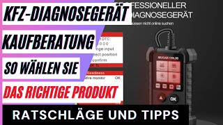 Die besten AutoDiagnosegeräte im Test So wählen Sie das richtige Produkt aus dem Vergleich [upl. by Ellehcar]