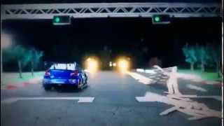 SUBARU WRX STI vs StickBomb [upl. by Inahet]