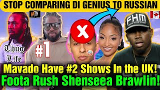 Mavados Uk Shows July20amp27 Di Genius Outshines Russian Foota Sends Powerful Message To Shenseea [upl. by Eladroc256]