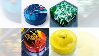 Beautiful Mirror Glaze Cakes by Ksenia Penkina [upl. by Eliga537]