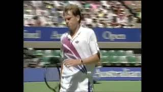 Stefan Edberg vs Pete Sampras 1993 Australian Open SF Highlights [upl. by Wilfrid]